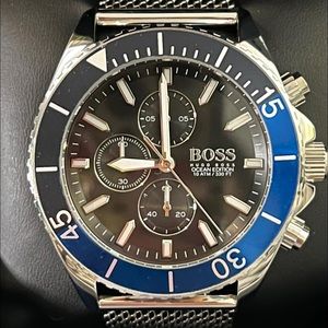 Boss Men’s Ocean Edition Chronograph Watch 
Case Size: 45mm